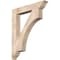 Ekena Millwork Westlake Traditional Smooth Bracket, Douglas Fir, 5 1/2"W x 38"D x 46"H BKT06X38X46WTL01SDF - alternate 1
